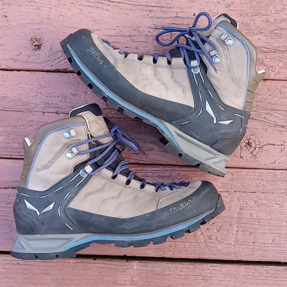 Salewa Mens Mtn Trainer Mid L Hiking Boots US Size 9.5 - Picture 2 of 12